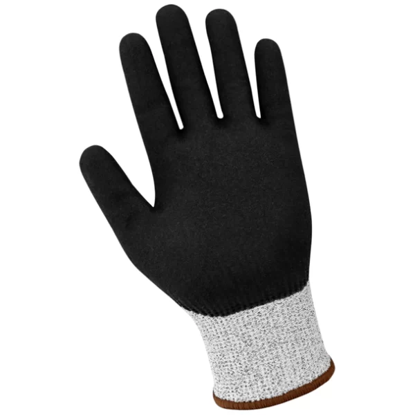 GUANTE CON RESISTENCIA AL CORTE ANSI 4 CON FIBRA HPPE GRIS T-8 SAFE-FIT CR611MF PAQ 12 PARES