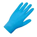 GUANTE DESECHABLE NITRILO PARA MANEJO DE ALIMENTOS AZUL SAFE-FIT 705PFE