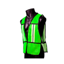 CHALECO DE MALLA CON VELCRO, VERDE SERSA CHVR