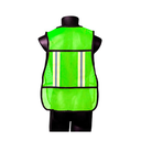 CHALECO DE MALLA CON VELCRO, VERDE SERSA CHVR