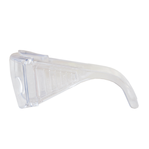 LENTE DIELÉCTRICO DE POLICARBONATO CON PROTECTORES LATERALES INTEGRALES TRANSPARENTE MCR CR9800