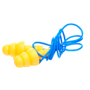 TAPÓN AUDITIVO LIBRE DE SILICÓN CON CORDÓN COLOR AMARILLO 3M 340-4014