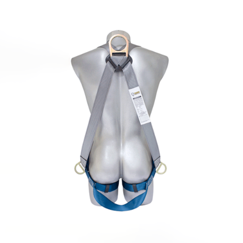 ARNÉS DE CUERPO COMPLETO 3 PUNTOS DE AJUSTE AZUL CON GRIS SAFETY WS10-3P