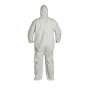 OVEROL PROSHIELD 60® CON CAPUCHA Y AJUSTES ELÁSTICOS COLOR BLANCO DUPONT™ NG127S