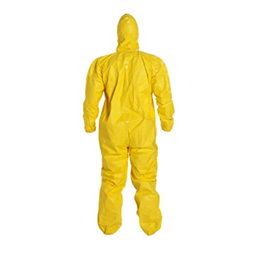 OVEROL TYCHEM 2000® CON CAPUCHA Y AJUSTES ELÁSTICOS COLOR AMARILLO DUPONT™ QC127S