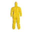 OVEROL TYCHEM 2000® CON CAPUCHA Y AJUSTES ELÁSTICOS COLOR AMARILLO DUPONT™ QC127S