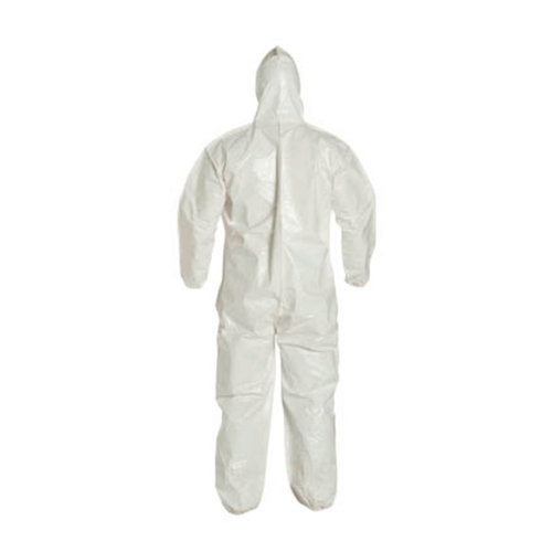 OVEROL TYCHEM 4000® CON CAPUCHA Y AJUSTES ELÁSTICOS COLOR BLANCO DUPONT™ SL127B