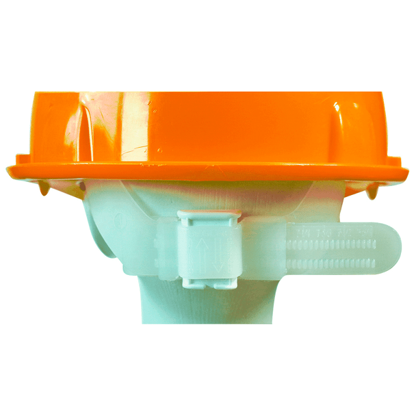 CASCO TIPO CACHUCHA DIELÉCTRICO CON SUSPENSIÓN PLÁSTICA DE 6 PUNTOS NARANJA JYRSA WW-2004ANK
