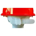 CASCO TIPO CACHUCHA DIELÉCTRICO CON SUSPENSIÓN PLÁSTICA DE 6 PUNTOS ROJO JYRSA WW-2004RK