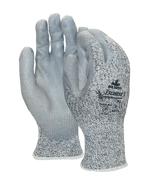 Guante Resistente a Cortes HDPE Gris MCR EX5