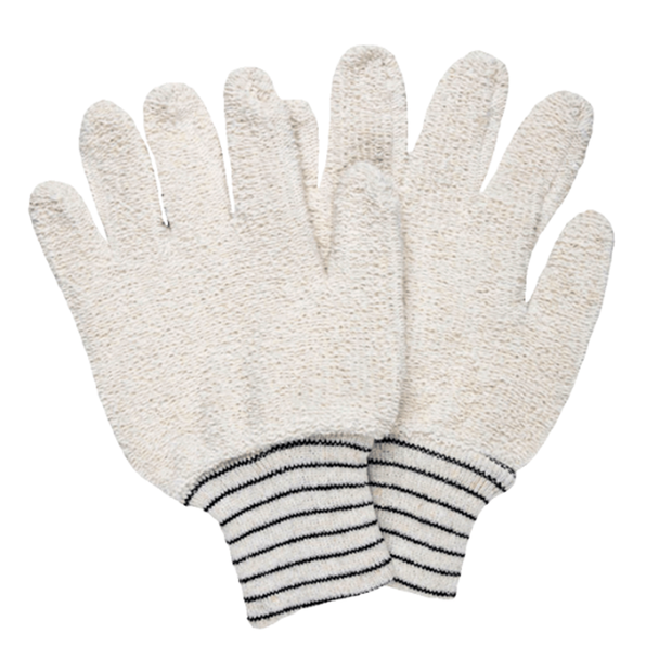 Guante Uso General de Algodón y Poliéster Blanco T-S MCR 9402K