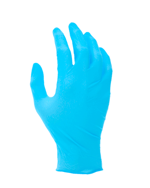 Guantes Desechables Nitrilo Azul MCR 6001