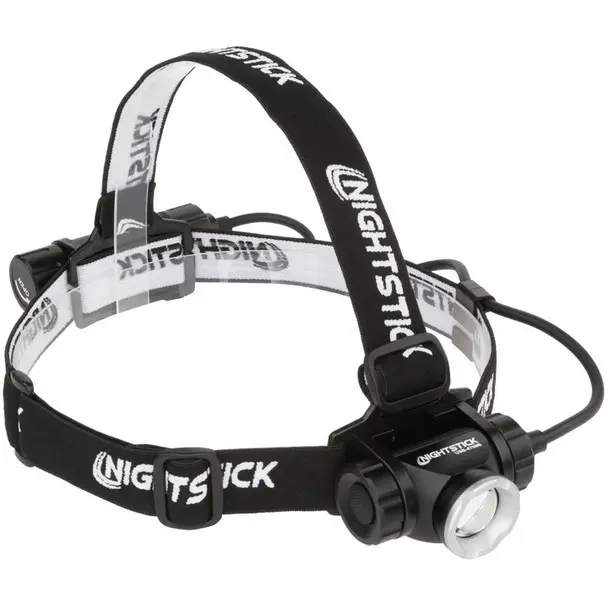 Linterna Frontal de Haz Ajustable NIGHTSTICK USB-4708B