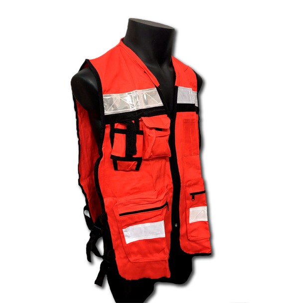 Chaleco brigadista con reflejantes