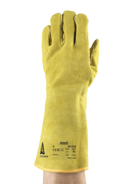 Guante Para Soldador Activarm Color Amarillo T-9 ANSELL 43-216