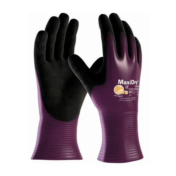 Guante Maxidry de Nailon Recubierto de Nitrilo Purpura PIP 56-426