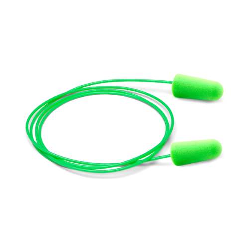 TAPON AUDITIVO DESECHABLE CON CORDÓN VERDE MOLDEX 6900