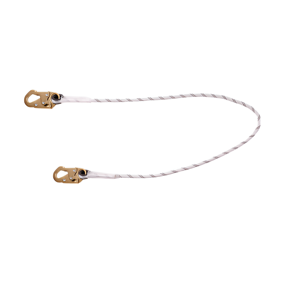 ESLINGA DE POSICIONAMIENTO 2 GANCHOS DE ACERO DE 3/4″ KERNMANTLE BLANCO GOLDEN EAGLE LR200-18