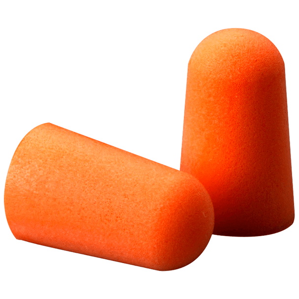 DISPOSABLE PLUGS WITH ORANGE POLYURETHANE FOAM SPXTR-1