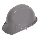 DIELECTRIC CAP TYPE HELMET WITH 6 POINT PLASTIC SUSPENSION GRAY JYRSA WW-2004GK