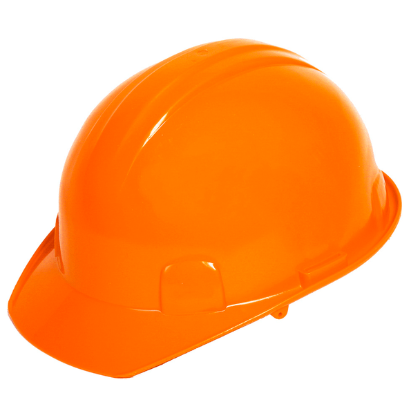 CASCO TIPO CACHUCHA DIELÉCTRICO CON SUSPENSIÓN PLÁSTICA DE 6 PUNTOS NARANJA JYRSA WW-2004ANK