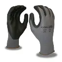 ANTI-SLIP POLYESTER/NITRILE GLOVE WITH BLACK POINTS SAFE-FIT 1336 PACK 12 PAIRS