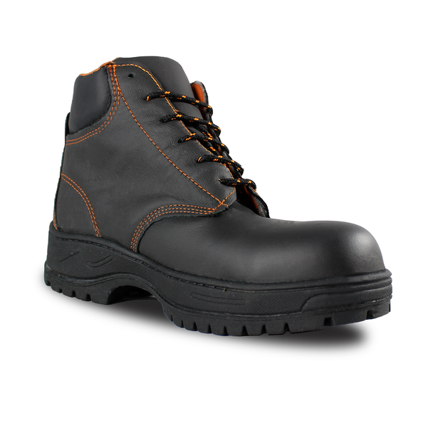 LEATHER SAFETY BOOT WITH POLYAMIDE TOE