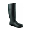 BOTA INDUSTRIAL DE HULE CON PUNTERA DE ACERO COLOR NEGRO GALGO 40
