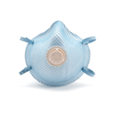 RESPIRADOR DESECHABLE PARA PARTÍCULAS N95 CON VÁLVULA AZUL T-M/G MOLDEX 2300