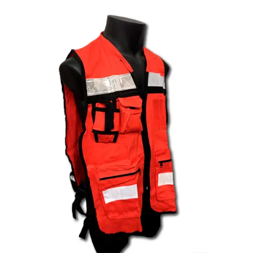 [SR-SR1602AEMN] Chaleco brigadista con reflejantes