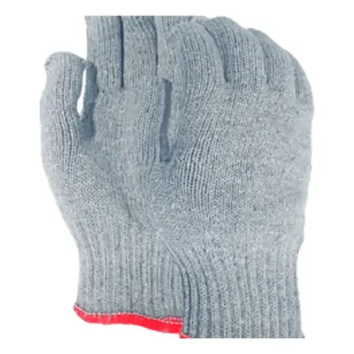 [MCR-SX9505LM] Guante Multiusos Algodón/Poliéster Gris T-G MCR SX9505LM