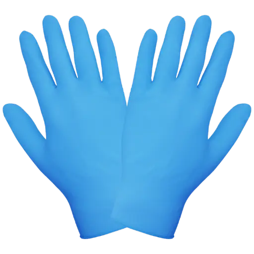 GUANTE DE NITRILO AZUL 705PFE