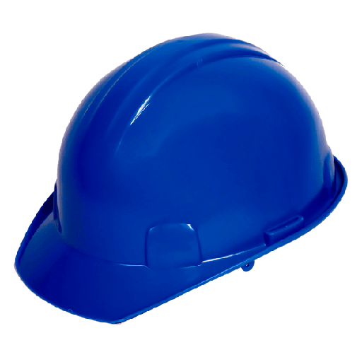 [JYR-WW2004AZK] DIELECTRIC CAP HELMET WITH 6 POINT PLASTIC SUSPENSION BLUE JYRSA WW-2004AZK