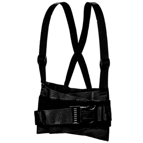 [GE-CS826T] SACROLUMBAR SUPPORT BAND WITH THIRD BLACK BELT GOLDEN EAGLE CS-826T