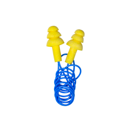 [3M-3404014] SILICONE-FREE EARPLUG WITH YELLOW CORD 3M 340-4014