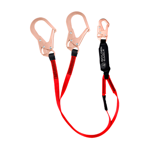 [GE-SAWDG18] IMPACT ABSORBING SLING WITH 2 STEEL HOOKS 1 OF 3/4″ 2 OF 2 1/4″ SAW-DG18