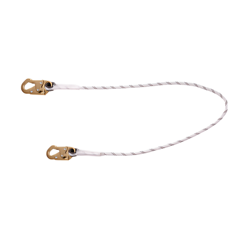 ESLINGA DE POSICIONAMIENTO 2 GANCHOS DE ACERO DE 3/4″ KERNMANTLE BLANCO GOLDEN EAGLE LR200-18