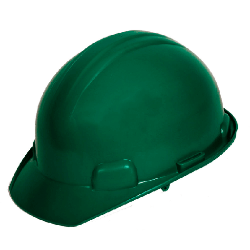 [JYR-WW2004VK] CASCO TIPO CACHUCHA DIELÉCTRICO CON SUSPENSIÓN PLÁSTICA DE 6 PUNTOS VERDE JYRSA WW-2004VK