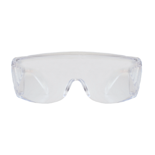 [MCR-CR9800] LENTE DIELÉCTRICO DE POLICARBONATO CON PROTECTORES LATERALES INTEGRALES TRANSPARENTE MCR CR9800