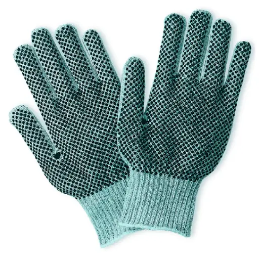 [MCR-9662] Guante Japonés Algodón/Poliéster con Puntos de PVC T-L MCR 9662