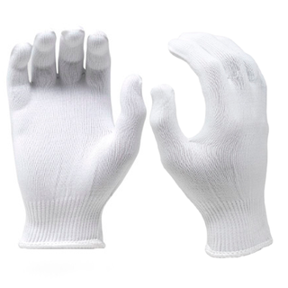 [MCR-9633] Guante Japonés Revestimiento sin Forro Calibre 13 Nylon Blanco MCR 9633