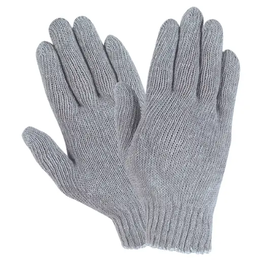 [MCR-SX9639] Guante Multiusos Algodón/Poliéster Gris T-L MCR SX9639