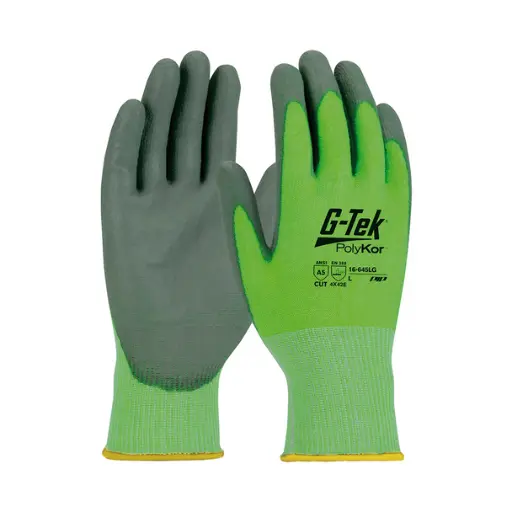 [PIP-16645LG] Guante para Protección Contra Riesgos Mecánicos de Poliuretano Amarillo PIP 16-645LG