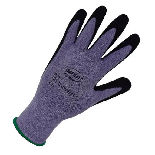 [SF-1702XFT] Guante Resistente a la Abrasión de Nitrilo Morado SAFE-FIT SF-1702XFT