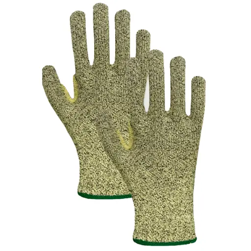 [GI-HP20] Guante Resistente al Corte Kevlar Amarillo T-6 GUANTES INTERNACIONALES HP-20