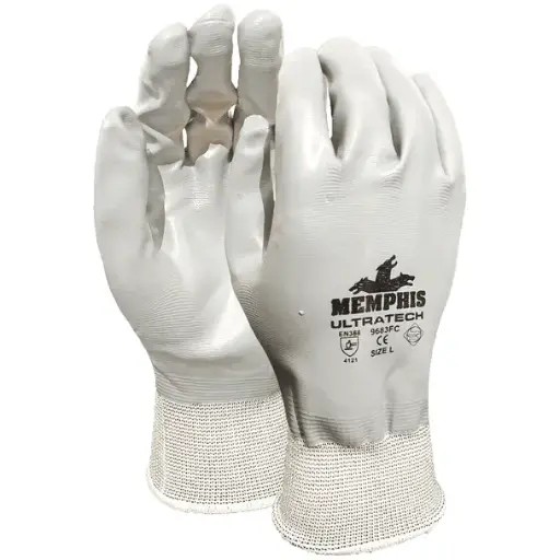[MCR-9683FC] Guante Ultratech de Nitrilo Gris MCR 9683FC
