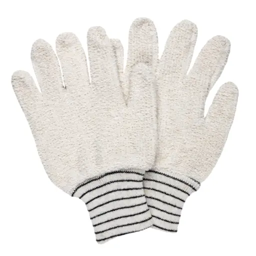 [MCR-9402K] Guante Uso General de Algodón y Poliéster Blanco T-S MCR 9402K