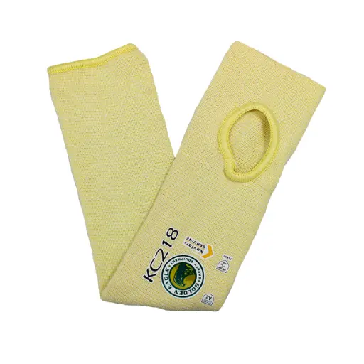 [GE-KC218] Manga Resistente al Corte A3 Kevlar + Algodón con Orificio Pulgar GOLDEN EAGLE KC218